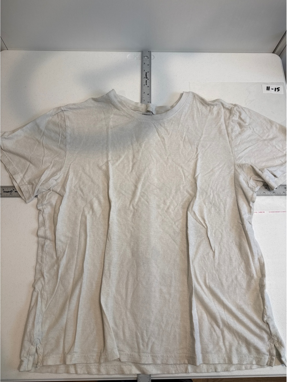 REI COOP TEE TSHIRT BEIGE TAN SIZE LARGE